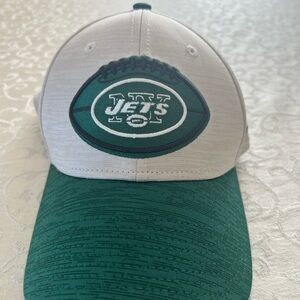 New Era Black and White NY Jets Cap NWOT
